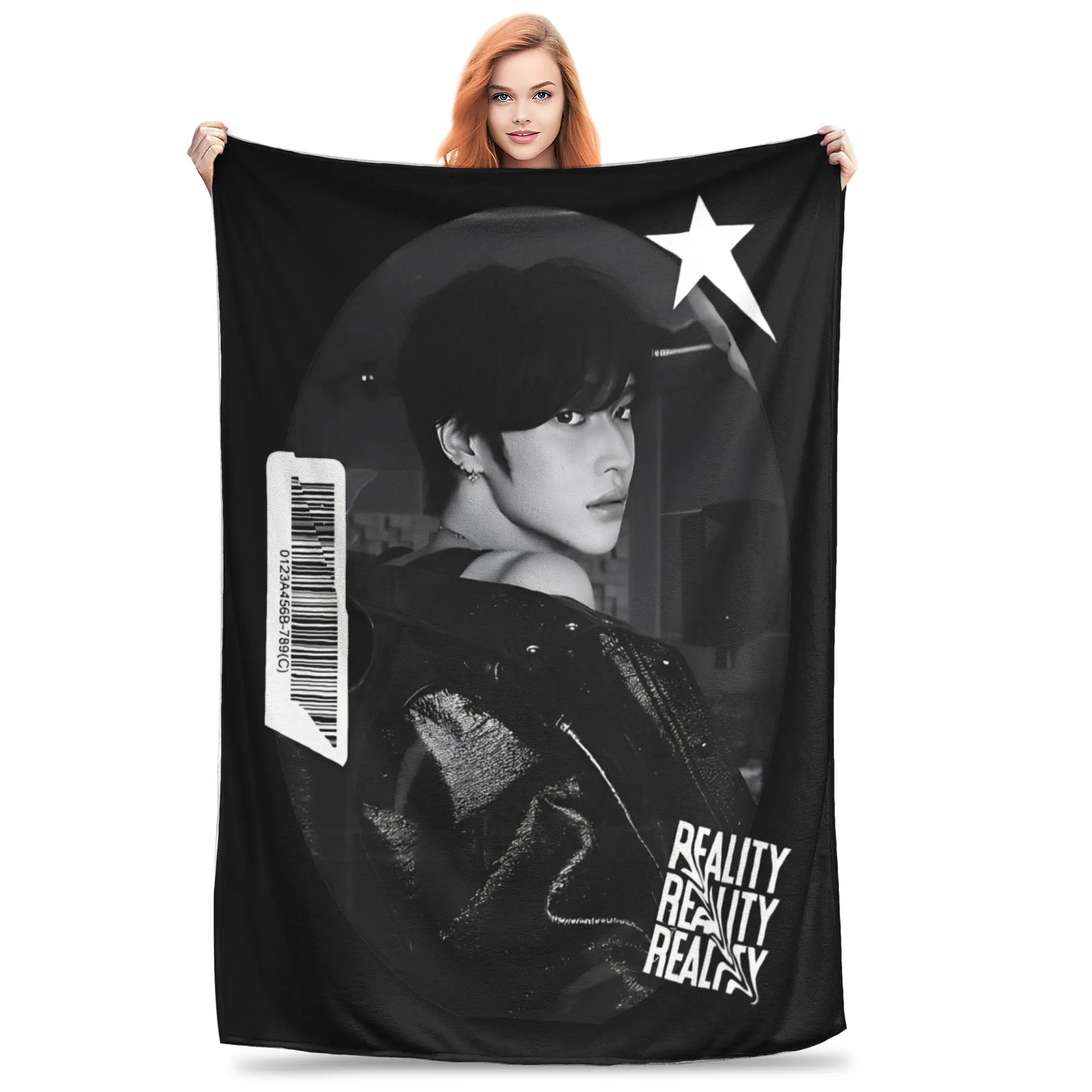 Фланелевые одеяла Riize Wonbin забавные пледы для дома покрывало 125*100 см