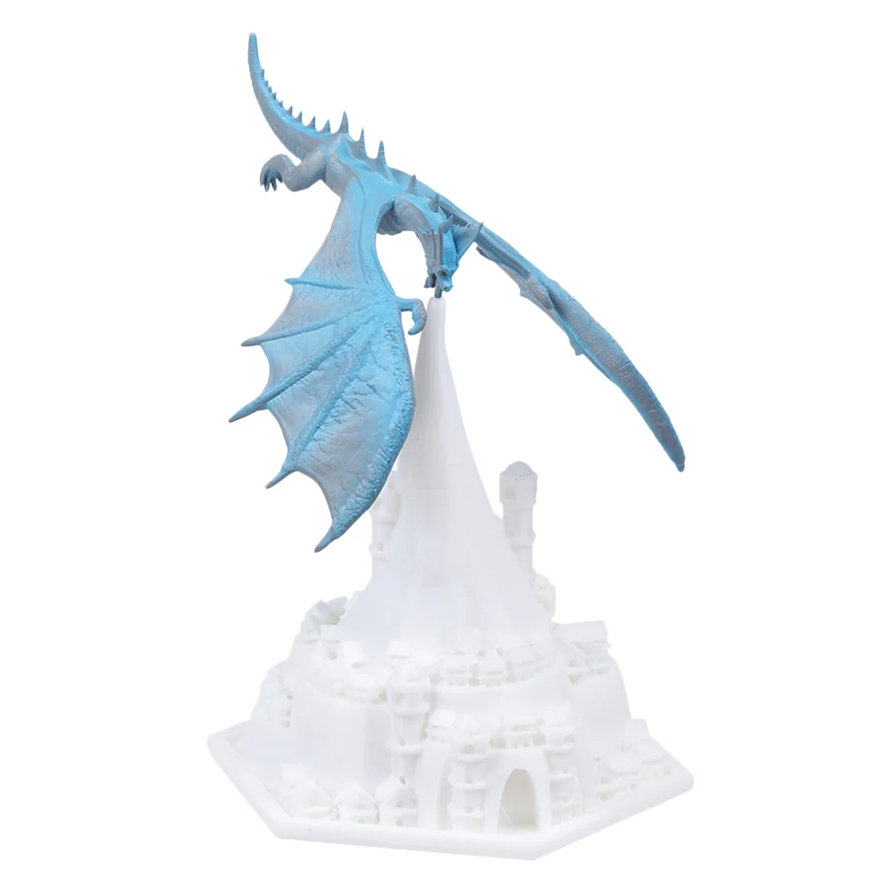 

1 Set Lovely Small Night Light Bedside Atmosphere Light Ice-dragon Model Lamp