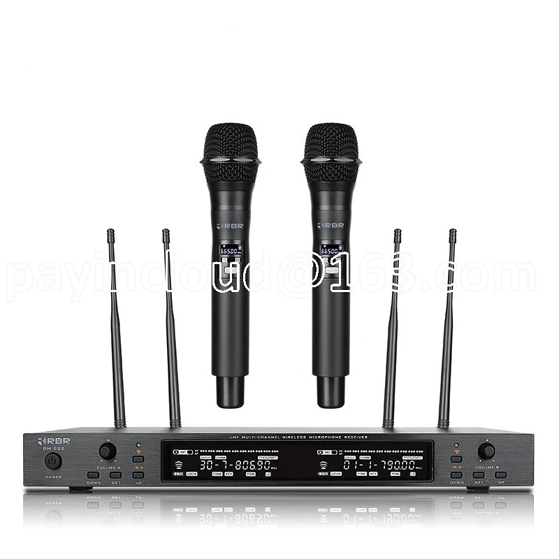 

Long Range True diversity bm888 uhf professional wireless microphone cordless mic system for stage performance