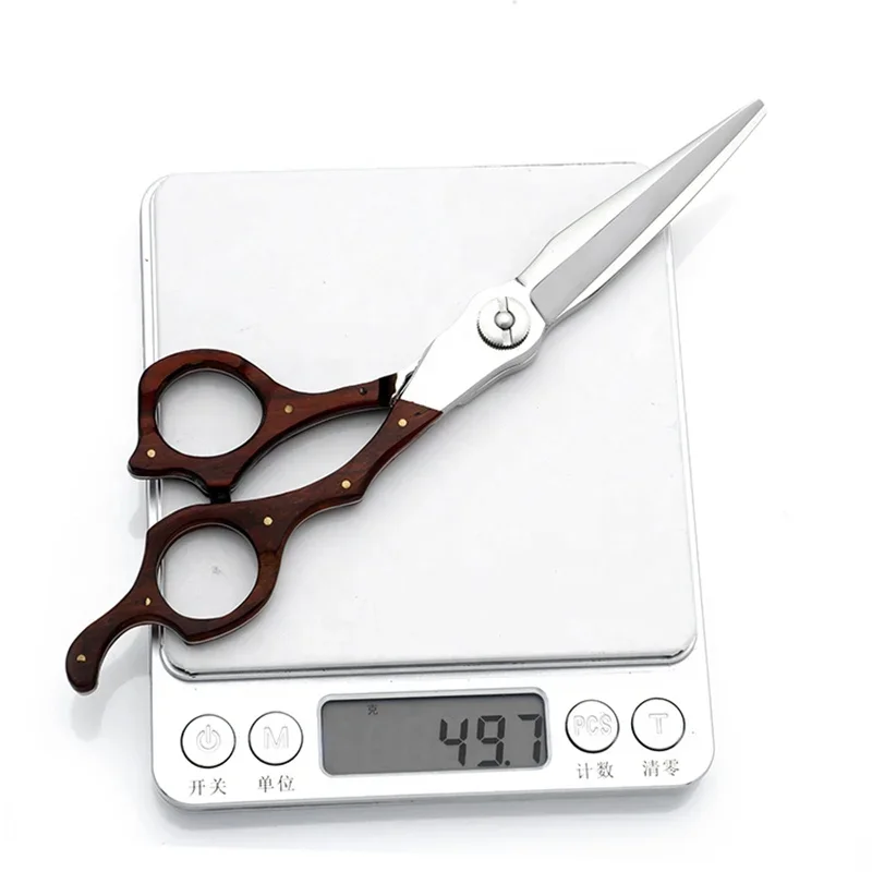 HS-0001 Профессиональные парикмахерские ножницы для стрижки волос набор титановых