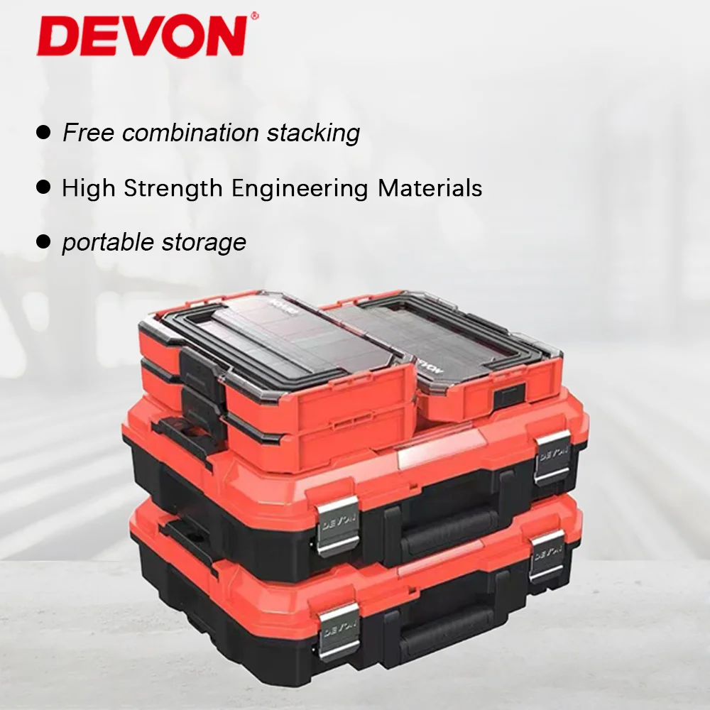 

Портативный ящик для инструментов Devon IPX55, водостойкий, высокопрочный, для серии 5733 2905 5401 5402