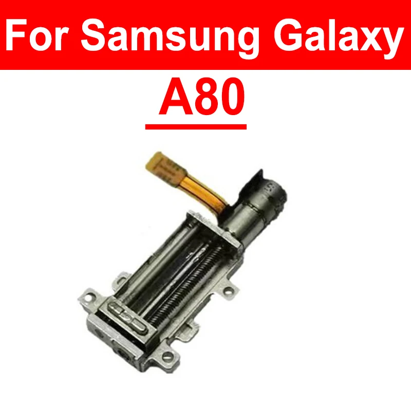Подъемная камера мотор Вибрация для Samsung Galaxy A80 SM-A805F A8050 A805X A805N вверх вниз подъемная Вибрация встряхивающаяся часть