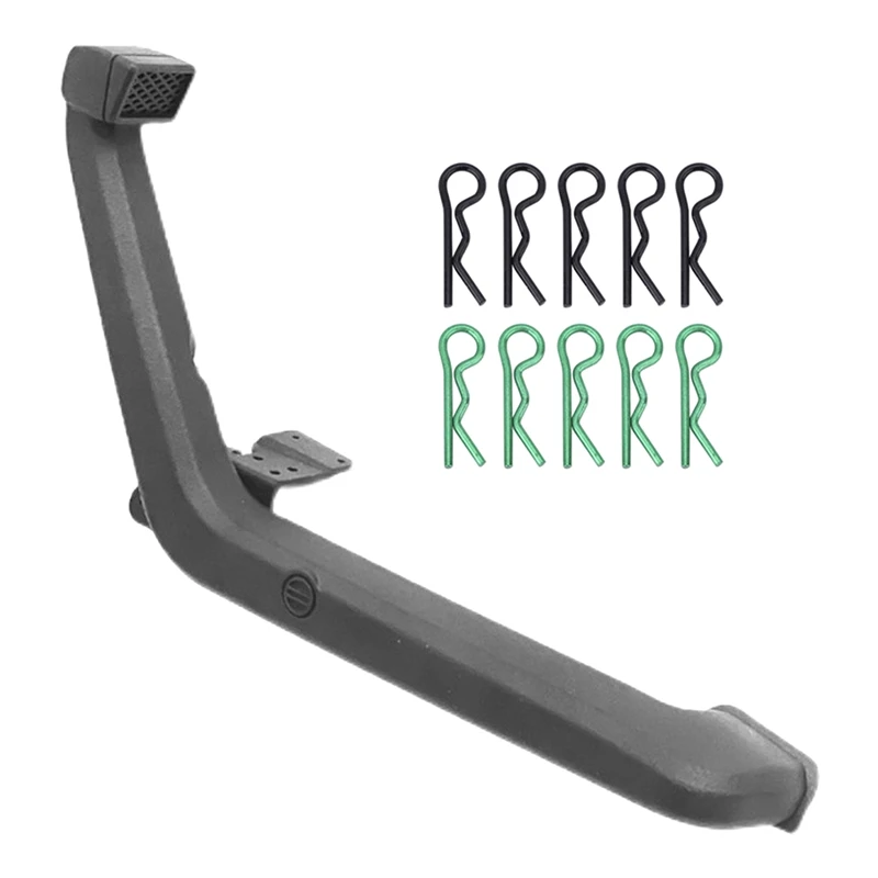 

Snorkel With Metal R Type Body Clips For AXIAL 1/6 SCX6 JEEP JLU WRANG LER 4WD