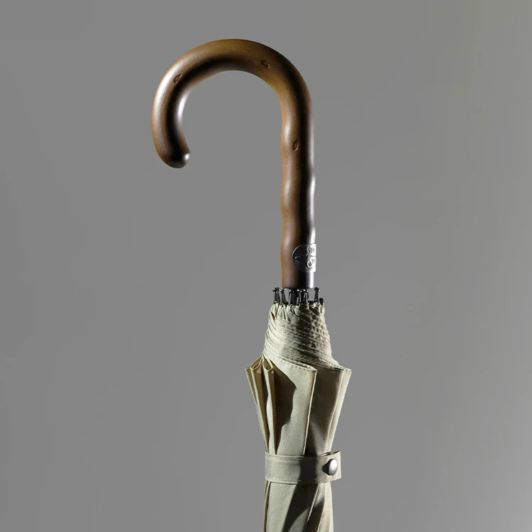 

Parachase Windproof Big Umbrella for Men Wooden Long Handle Large Golf Umbrella Luxury Outdoor Vintage Umbrella Rain 12 Ribs