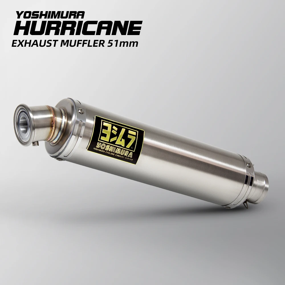 Выхлопная труба мотоцикла Yoshimura Hurricane GP-89 для MT15 NVX155 NMAX155 CB150R NINJA300 Z250 CB250R GSXR150 GSXS125 R3