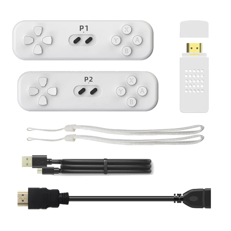 Игровая приставка в стиле ретро с беспроводным контроллером 2 4G 4K классическая