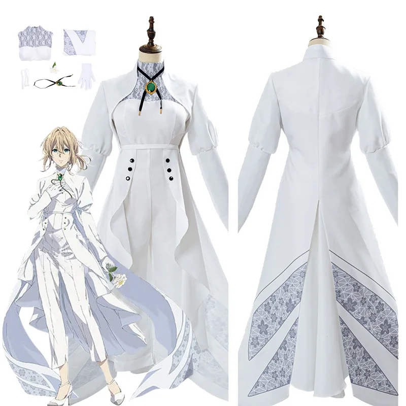 Violet Evergarden Eternity and the Auto Memories Doll Violet Evergarden Cosplay Costume Dress Carnival Party Fancy Outfit