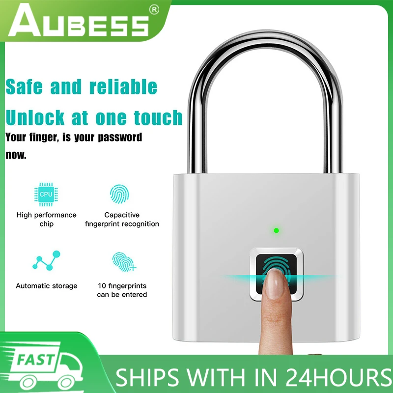 

Дверной смарт-замок Tuya с USB-зарядкой и отпечатком пальца