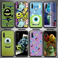 disney monsters inc mike phone case for xiaomi mi note 11 10 9 8 11x lite 9t cc9 poco m3 x3 pro se