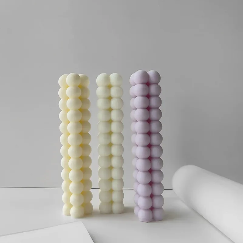 3D пузырьковый куб силиконовая форма для свечей гипсовая ароматерапии смоляные