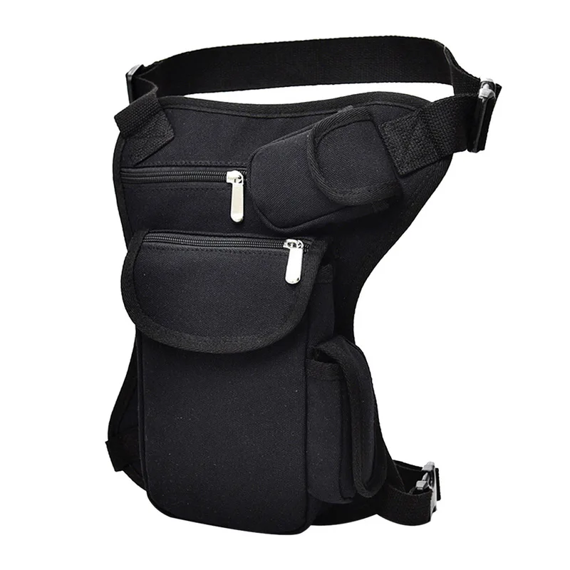 

Men Canvas Drop Leg Bag Waist Casual Pack Belt Hip Bum Military Travel Multipurpose Messenger Shoulder Bags Cycling Tactical Bag