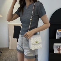 2022 new trendy fashion rhombus chain womens bag chain shoulder bag gift messenger small square bag