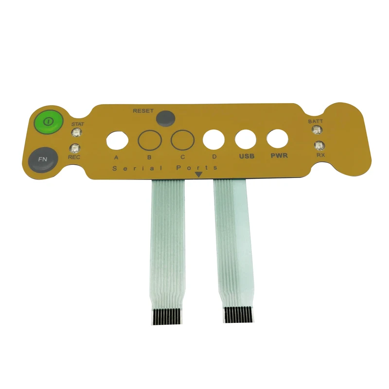 

Hiper Minter Front Panel for Membrane Circuit with Two Flat Cable Interface GPS RTK GNSS Survey Instrument Accessories