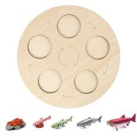 salmon life cycle board set lifestyle stages kids teaching tools animal growth cycle educational model gifts