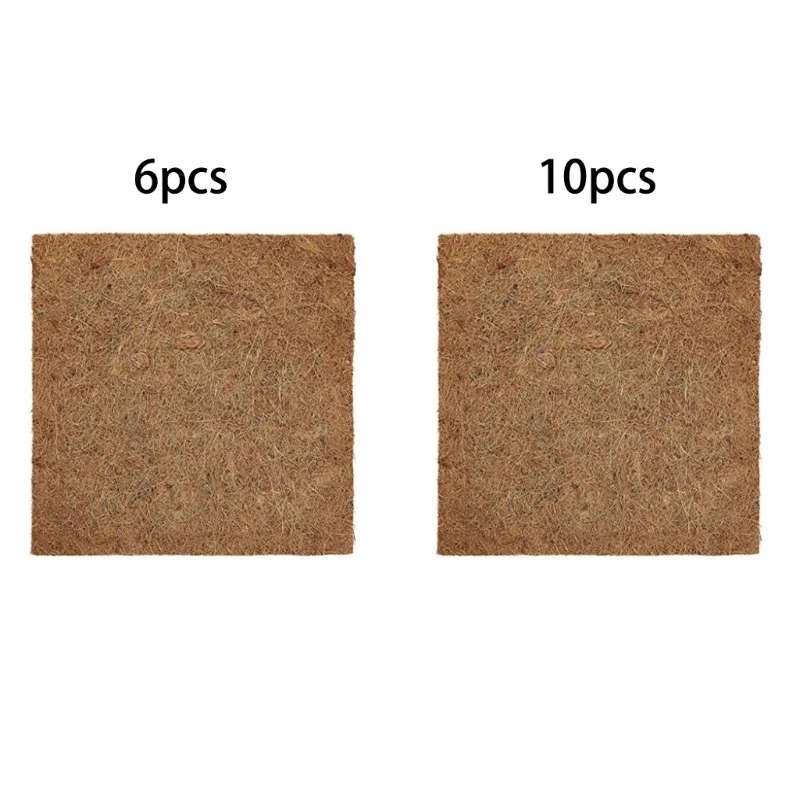 

Подкладки-гнезда для цыплят, подкладки из натурального волокна для домашних животных, 13x13 дюймов