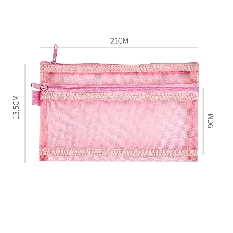 

Двухслойная сетчатая сумка для карандашей