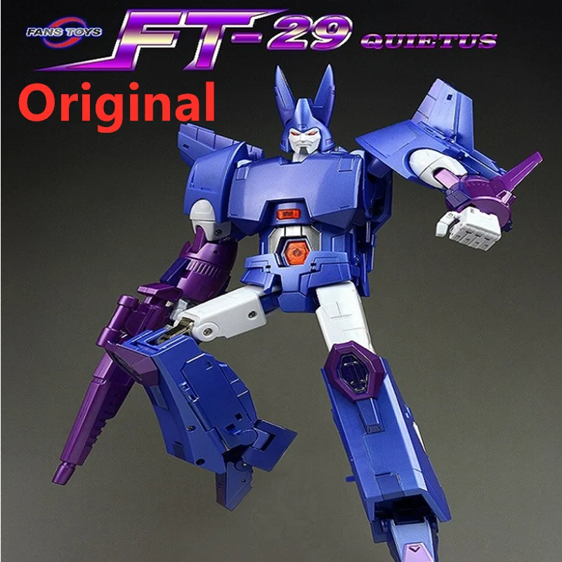 

[В наличии] Оригинальная фигурка FansToys FT-29 FT29 Cyclonus Quietus, Оригинальная фигурка-трансформер, игрушка-робот с коробкой