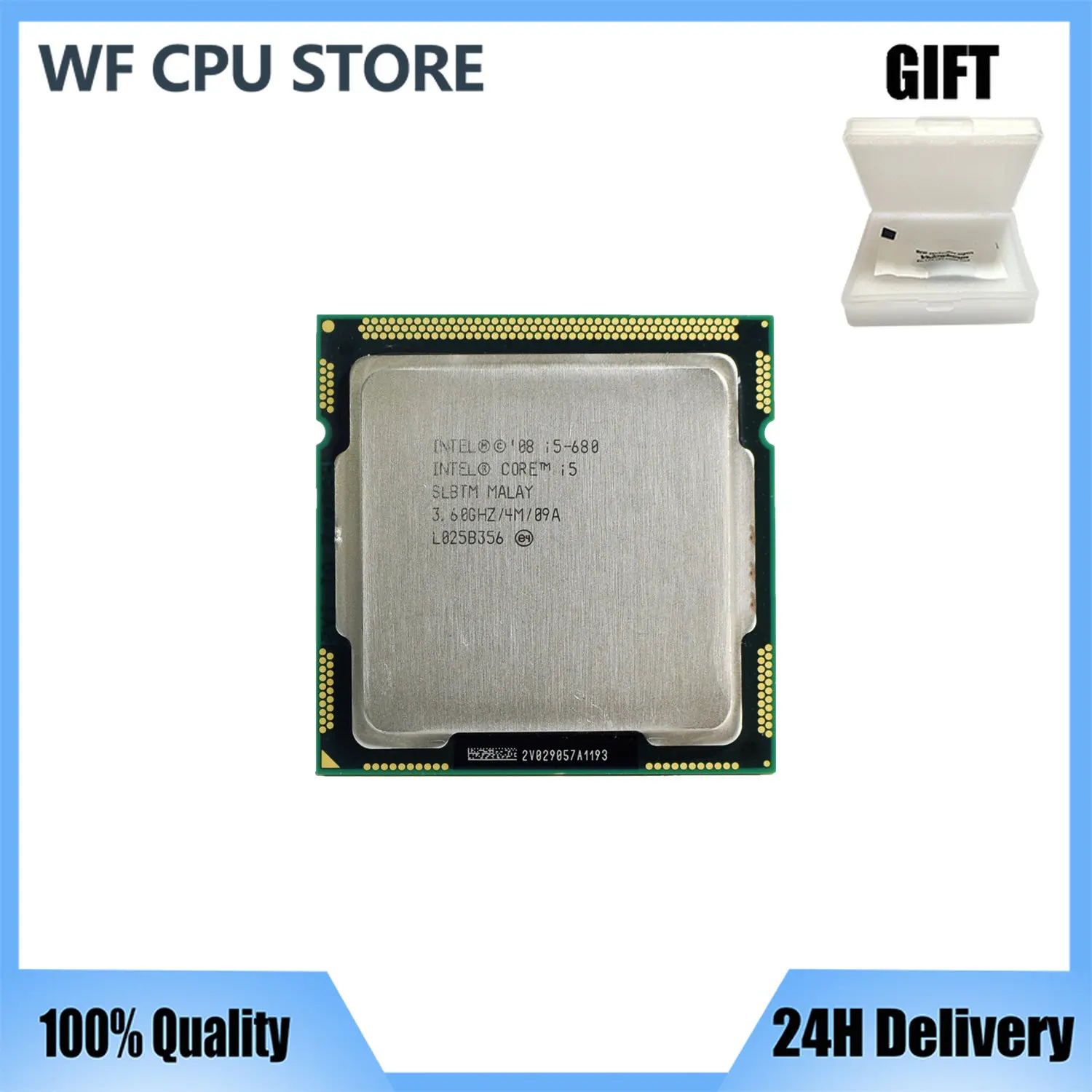 Intel Core i5-680 i5 680 3.6 GHz Dual-Core CPU Processor 4M 73W LGA 1156