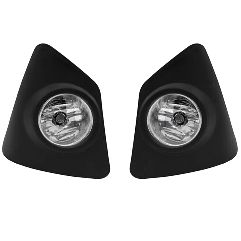 

For 2014 2015 2016 S Front Bumper Fog Light Clear Lens Driving Lamp Cover with Harness Switch Set Pair