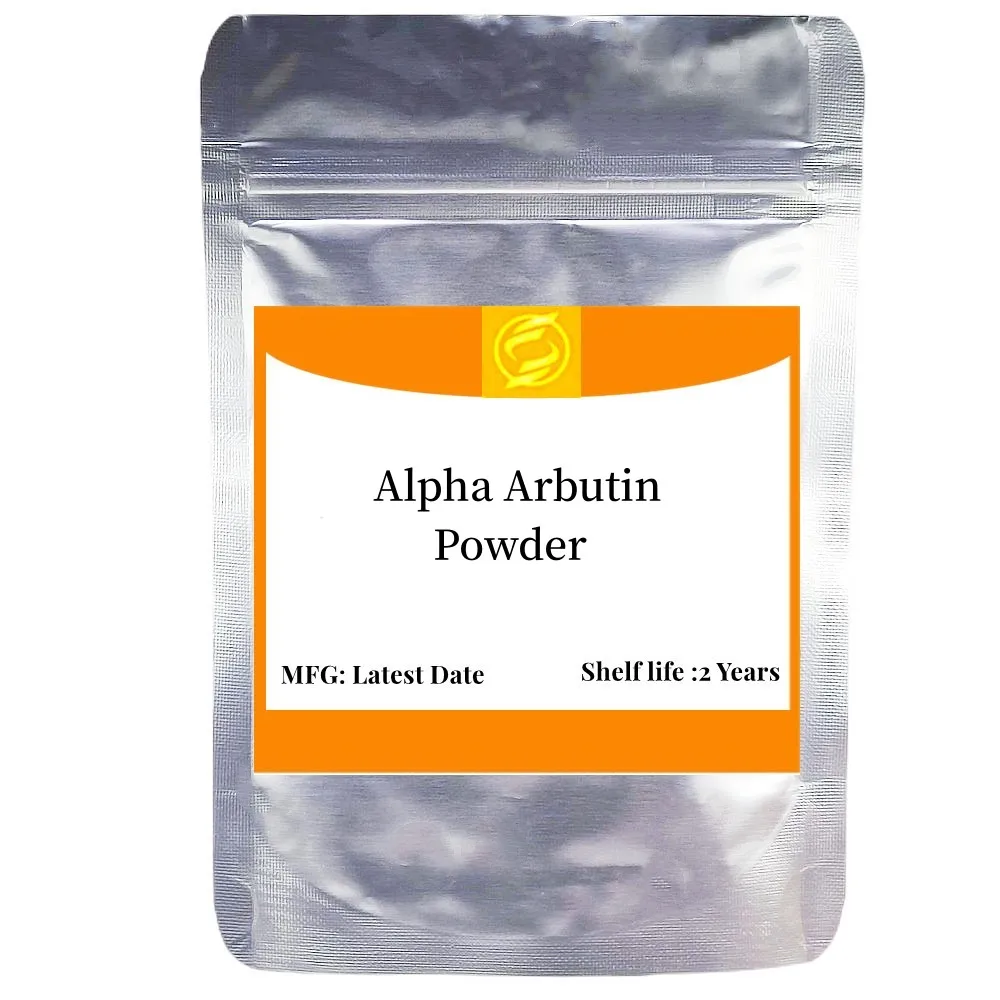 

50-1000g Hot Sell Alpha Arbutin Powder For Skin Whitening Cosmetics Raw Material Brightening Skin