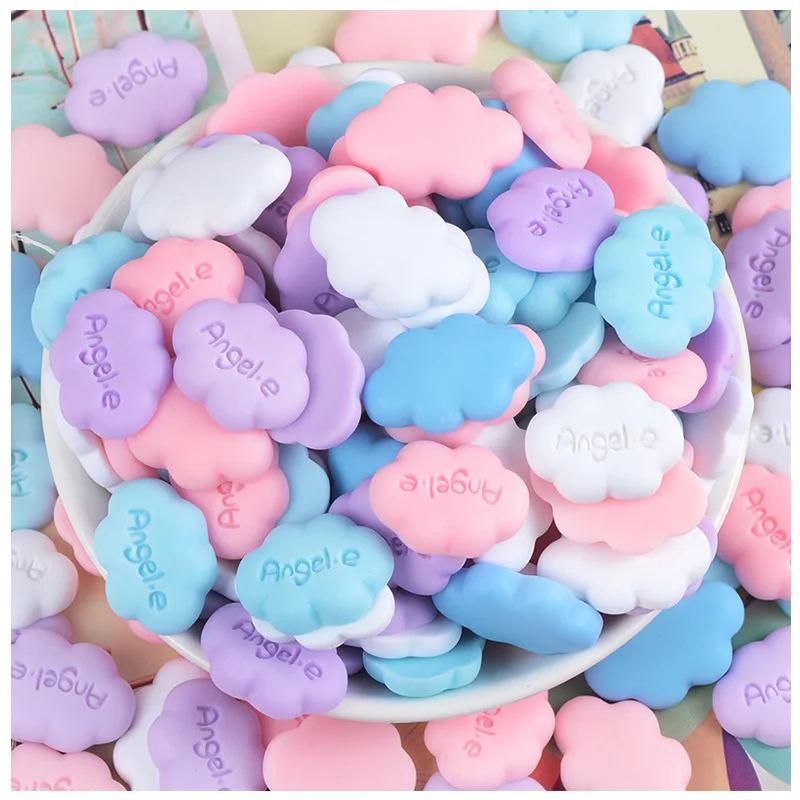 

Cartoon Angel Cloud Charm Flatback DIY Craft Scrapbook Cabochons Refrigerator Stickers Materials Phone Case Decor Accessorise