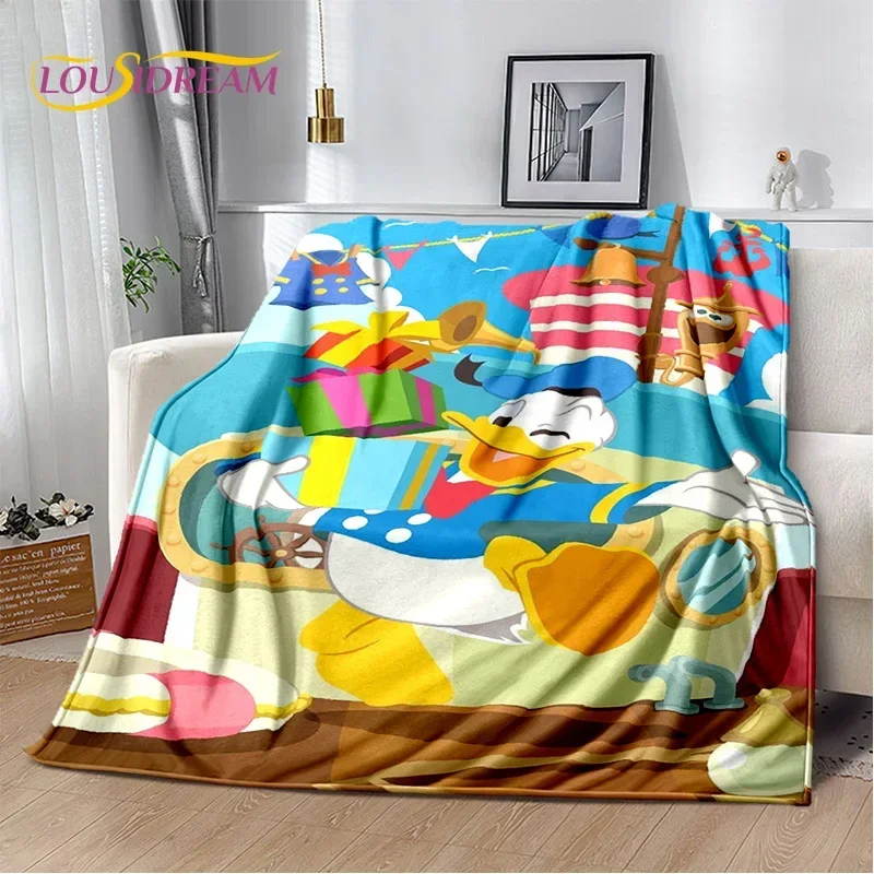 Мягкое одеяло с Микки и Минни Маус