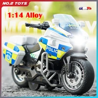 childrens toys 114 diecast alloy pull back motorcycle mens locomotive police car with light and music toys for children