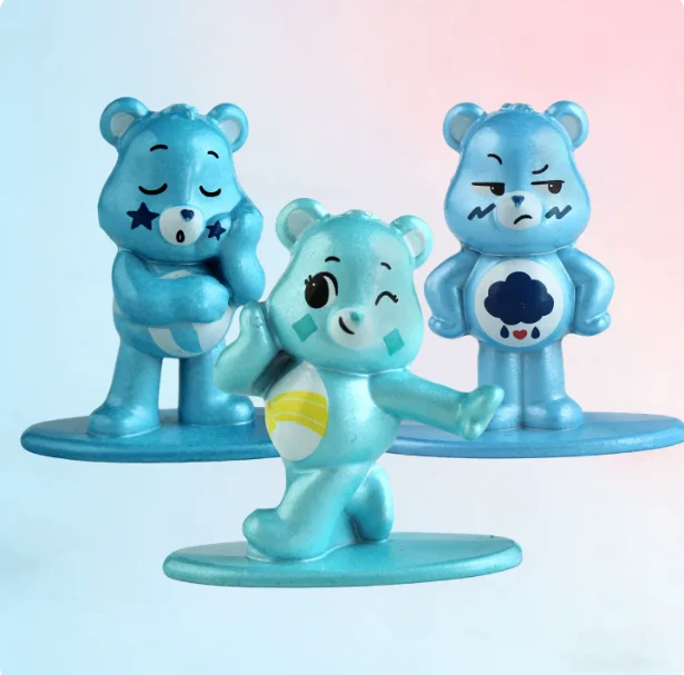 Коллекционные металлические мини-фигурки Jada Nano Care Bears в закрытых пакетах: игрушки-модели, украшения, подарки для мальчиков и девочек (art.: 3920da16bb4f7) - 3920da16bb4f7