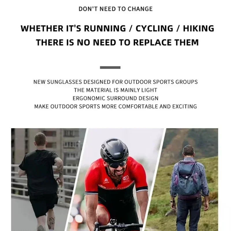 Поляризованные солнцезащитные очки для езды на велосипеде вождения UV 400 спорта