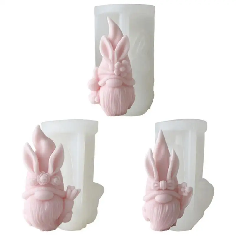 

Easter Gnome Molds Silicone Faceless Dwarf Mold Epoxy Resin Art Molds For Candle Soap Cake Molds And Jewelry Making Home Decor