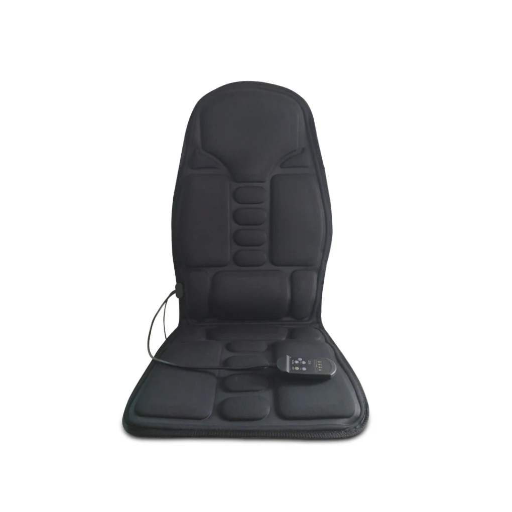 

Polyester Auto Seat Back Massager 3 Gear Adjustable Multi-mode Timing Relaxing Automotive Cushion Massaging Pad Accessories