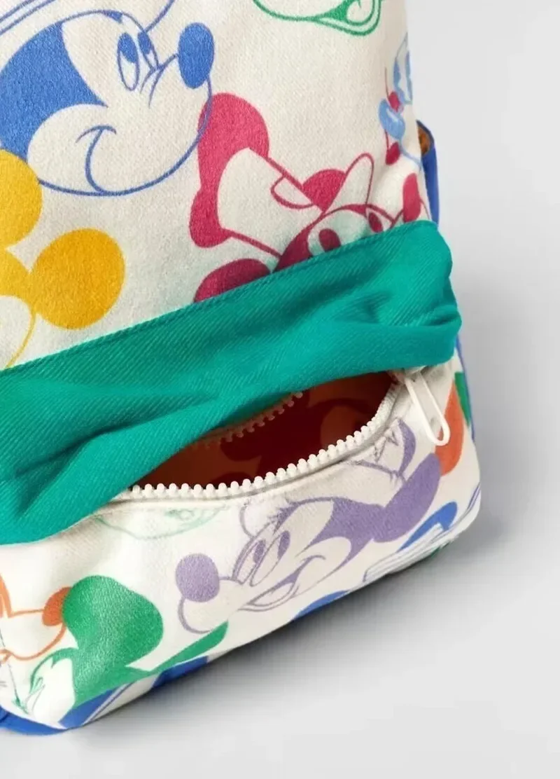 Многофункциональная Школьная Сумка Disney 2023 Детский Рюкзак С Принтом Микки Мауса