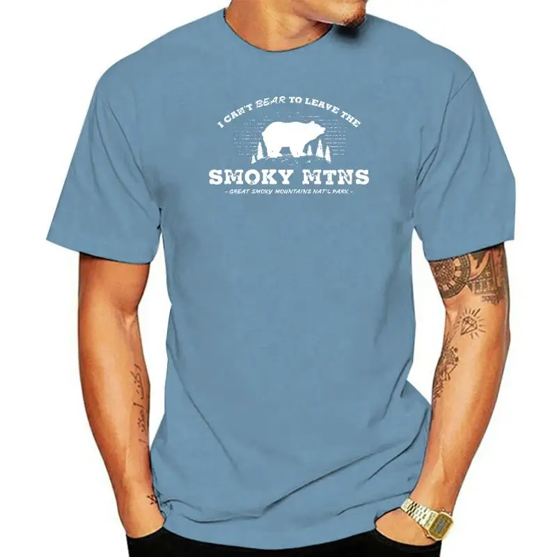 

Men T Shirt Great Smoky Mountains Bear Shirt Women tshirt