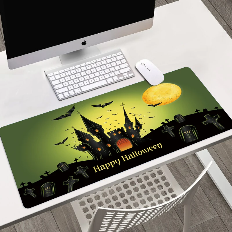 

Коврик для мыши с HD-печатью, размер XXL, в подарок на Хэллоуин