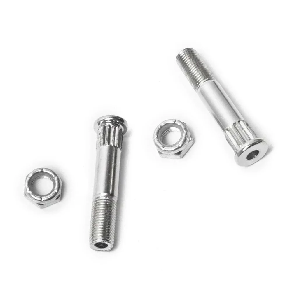 

55mm Skateboard Truck Parts Bolts Kingpin 55mm Round Head Kingpin With M10 Screws Kit Aluminum Alloy Skateboard Accessories