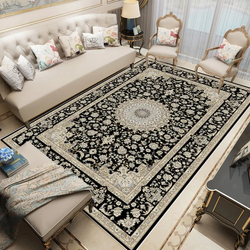 

Turkey Persian Carpet Anti-slip Entrance Door Mat Washable Living Room Rugs Bedroom Study High Quality Carpets Home Decoration