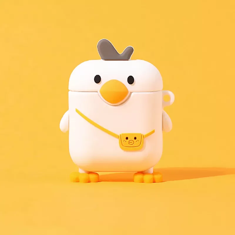 

Hot Sales Dragon Earphone Case for AirPods Pro Case Silicone Cartoon Duck Headphones Cover for AirPods 3 2 Case Wireless Chargin