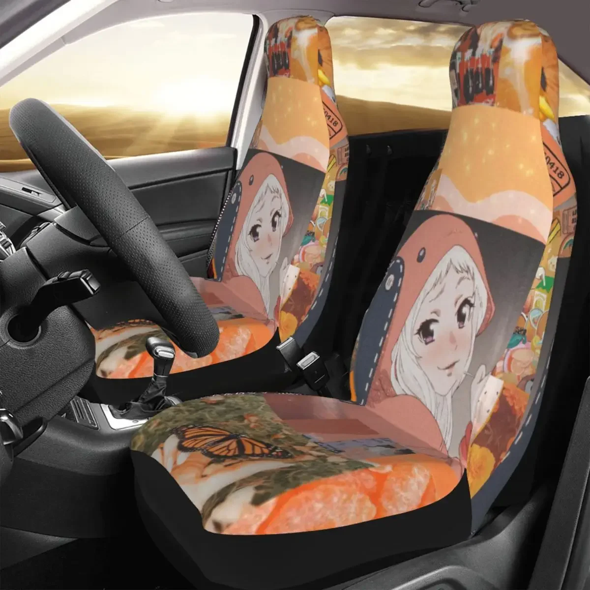 Kakegurui чехол на автомобильное сиденье японского аниме с индивидуальной печатью
