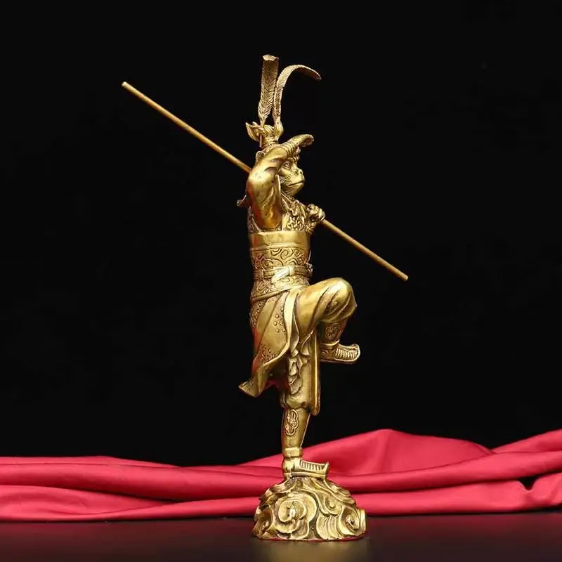 Tengyun Sun Xingzhe Gazes In The Distance Admiring Бронзовые статуи и украшения для домашнего декора