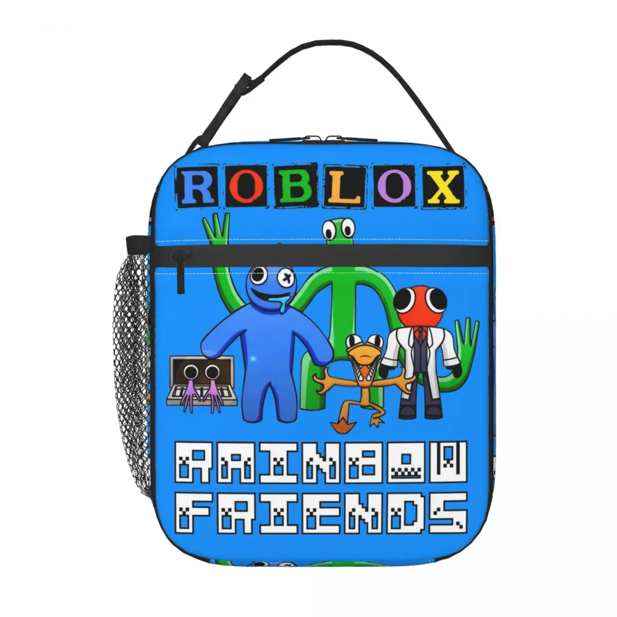 

Video Game Rainbow Friends Thermal Insulated Lunch Bags Portable Kid's Lunch Container Bag Thermal Cooler Food Box