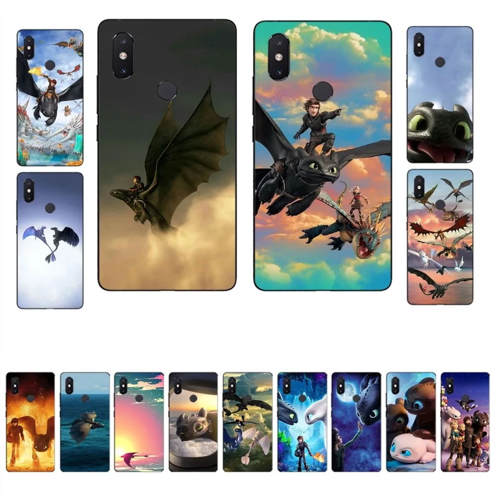 

Training your-D-dragon Phone Case For Xiaomi Mi 5X 8 9 10 11 12 lite pro 10T PocoX3pro PocoM3 Note 10 pro lite