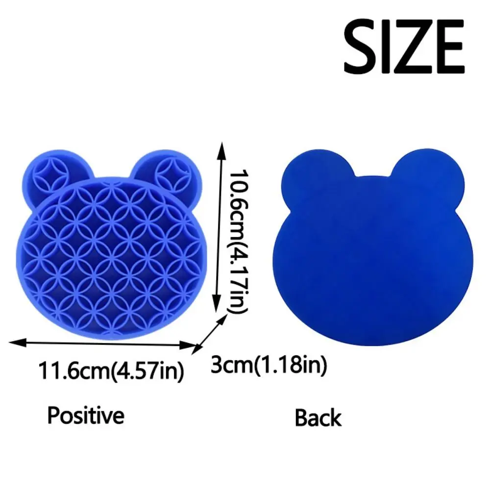 Креативный держатель для хранения кистей силиконовый круглый чехол ручек