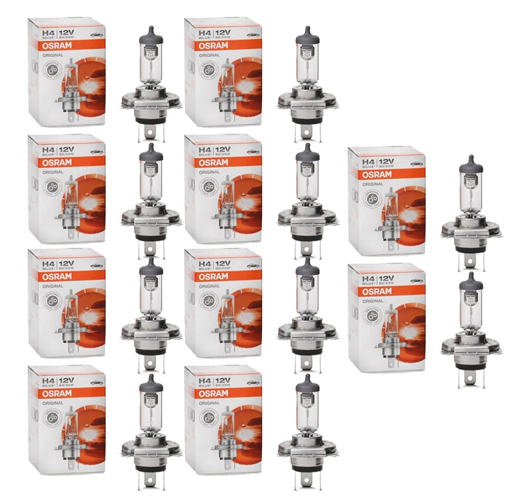 

Osram H4 12V 60/55W headlight bulb 10 pcs