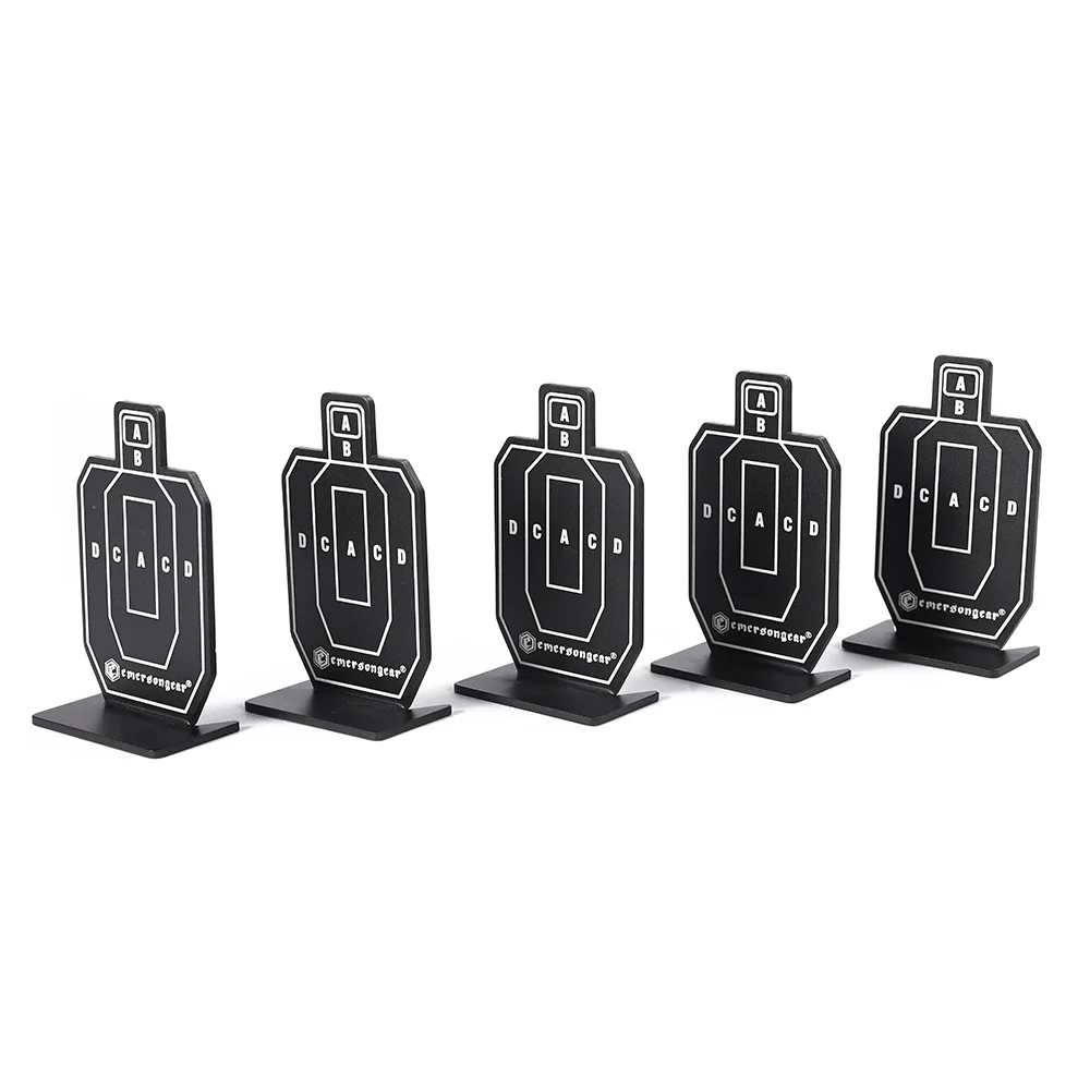 Emersongear 5 шт./компл. тактический для IDPA алюминиевый мини-мишень украшения дисплея