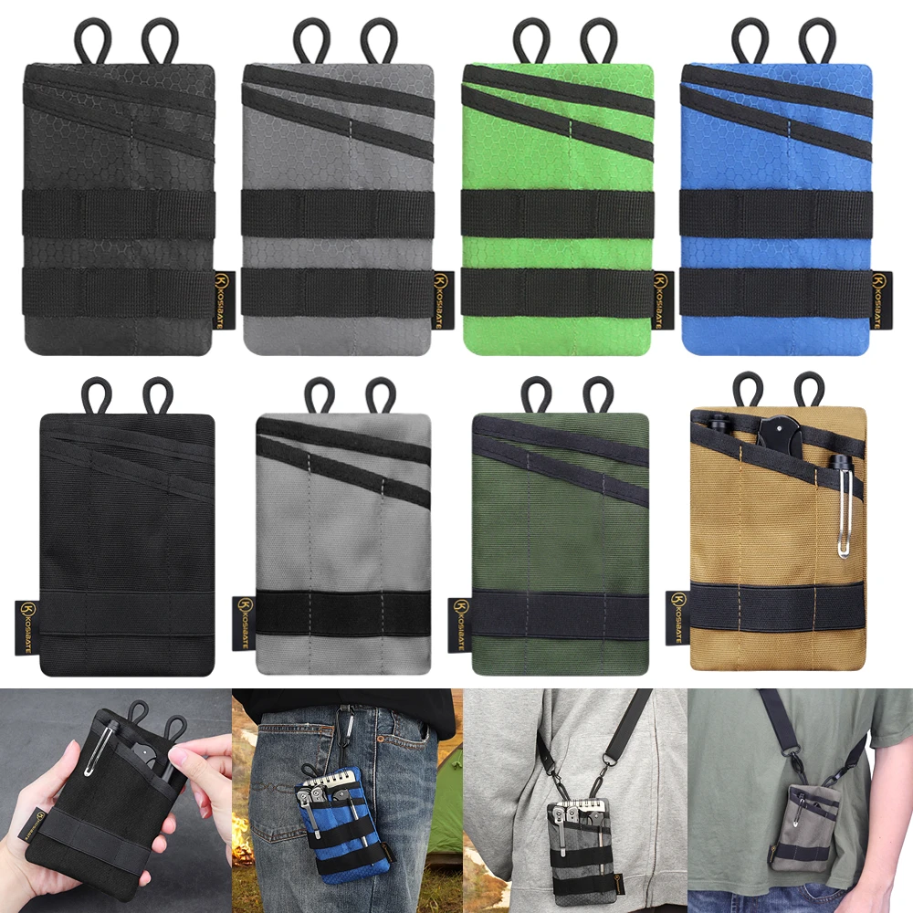 

EDC Tactical Tool Bags Waist Wallet Molle Bag Fanny Pack Mini Phone Pouch Key Card Case Outdoor Camping Sundries Storage Purse