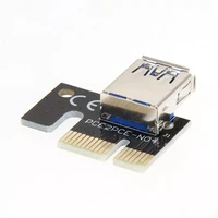 mini usb3 0 graphics card riser card pci e 1x to 16x mining extension adapter mining extender mining accessories