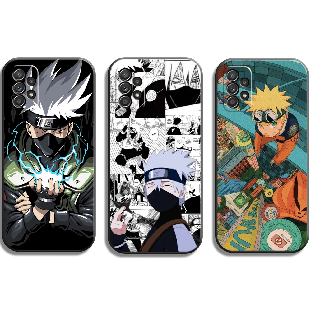 

Naruto Japanese Anime Phone Cases For Samsung A31 A32 A51 A71 A52 A72 4G 5G A11 A21S A20 A22 4G Coque Back Cover Carcasa