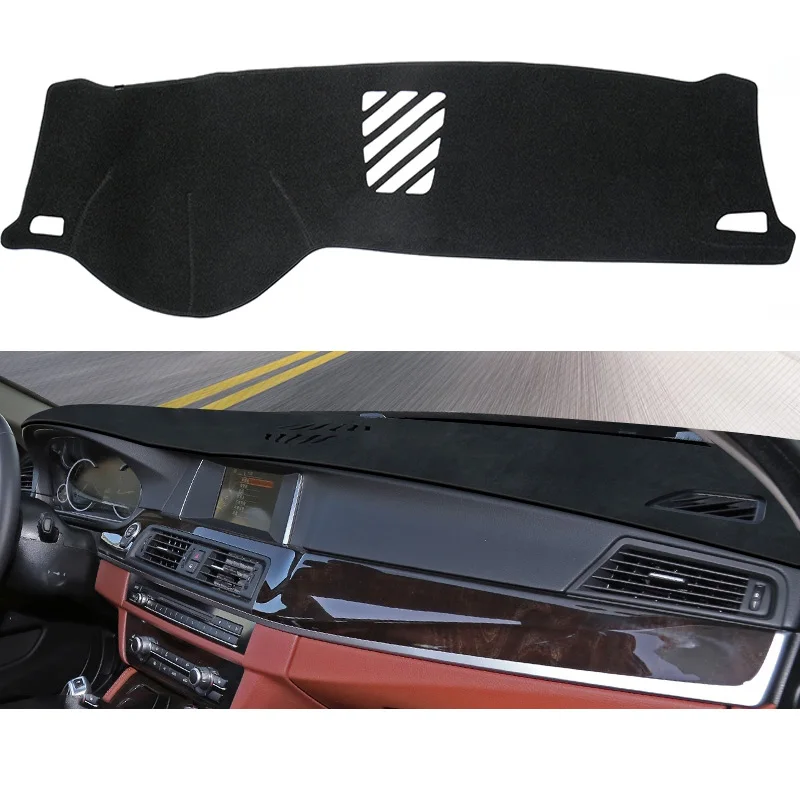 

Коврик для приборной панели автомобиля BMW 5 серии F10 2010-2016 520i 525i 530i 535i, коврики для приборной панели, чехол от солнца, аксессуары для коридора