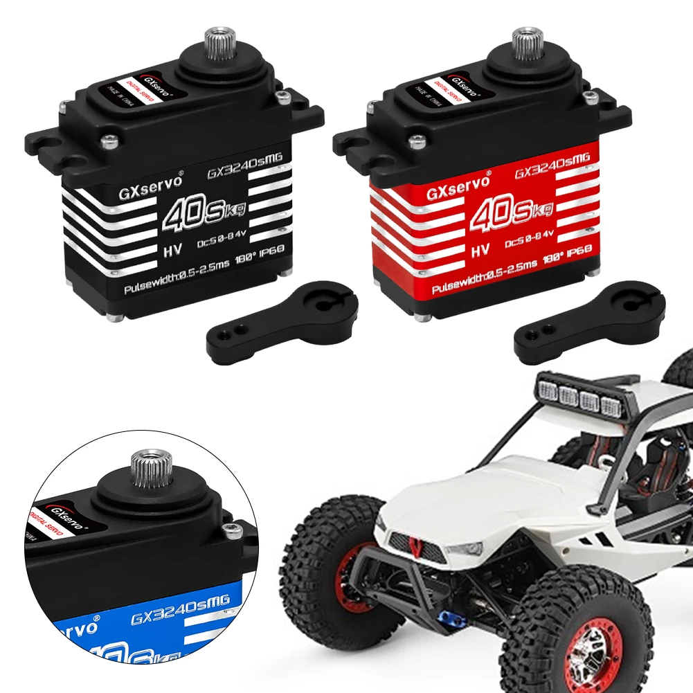 Цифровой Сервопривод С Дистанционным Управлением 40 Кг Высокий Крутящий Момент 25