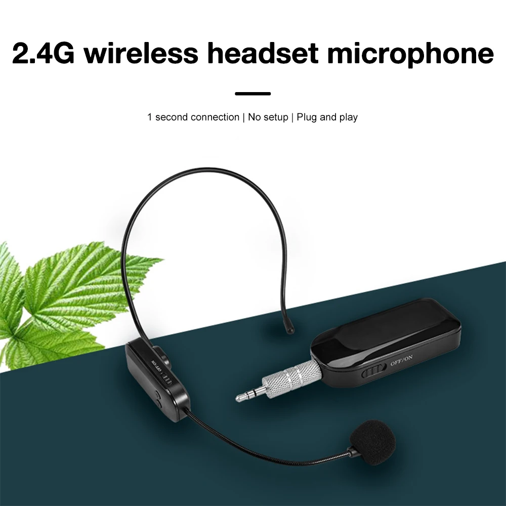 

2 в 1 ручной UHF беспроводной микрофон гарнитура Профессиональный головной износ микрофон диапазон 30 м для стандартных динамиков